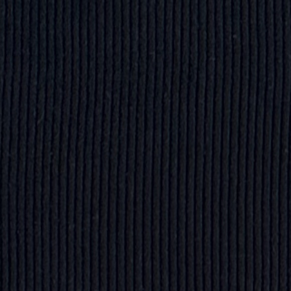 Philosophy Ribbed Knit Bell Sleeve Mock Neck Sweater/Top Black Med Stretchy Fall - Picture 3 of 11